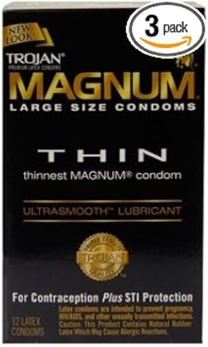 XHoob Magnum Thin Lubricated 36-Pack Condoms