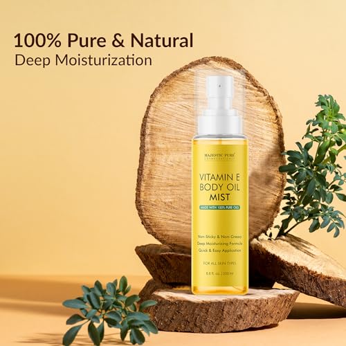 MAJESTIC PURE Vitamin E Body Oil Mist, 6.8 Fl Oz - Image 2