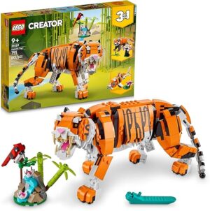 LEGO Majestic Tiger 3-in-1 Building Set