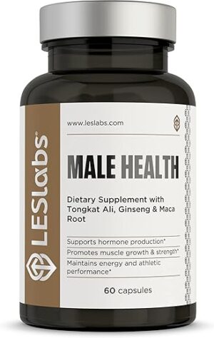 LES Labs Male Health Supplement – Strength & Vitality Capsules