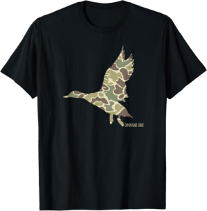 Hunting Gifts Family Adventures Camouflage Craze Mallard Duck Camo Hunting T-Shirt