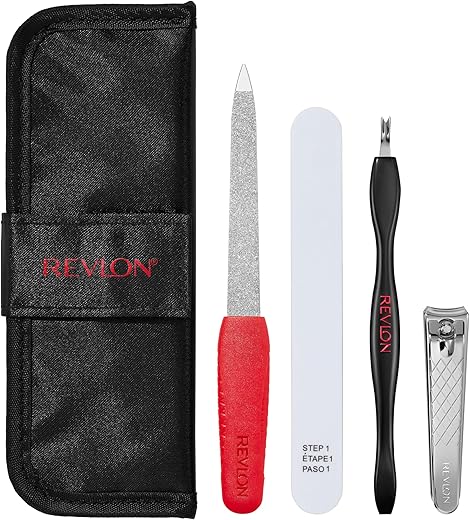REVLON Manicure Essentials Kit with Travel Case