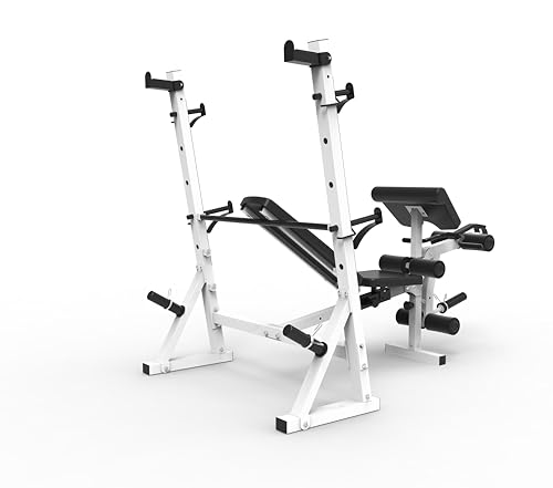MARCY Olympic Weight Bench With Preacher Curl - Image 4