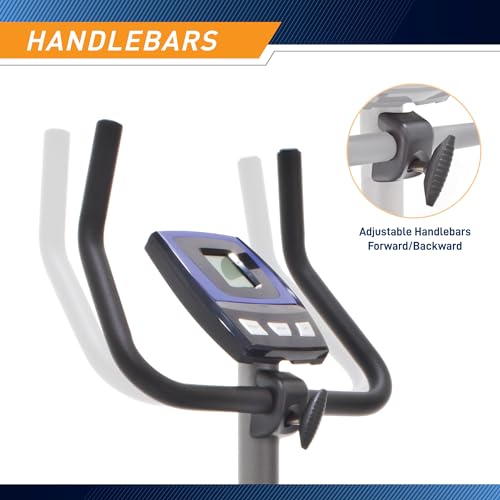 MARCY Stationary Exercise Bicycle with 8 Resistance Levels - Image 4