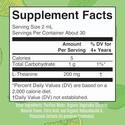 MaryRuth Organics L Theanine 200mg Liquid Drops - Image 5