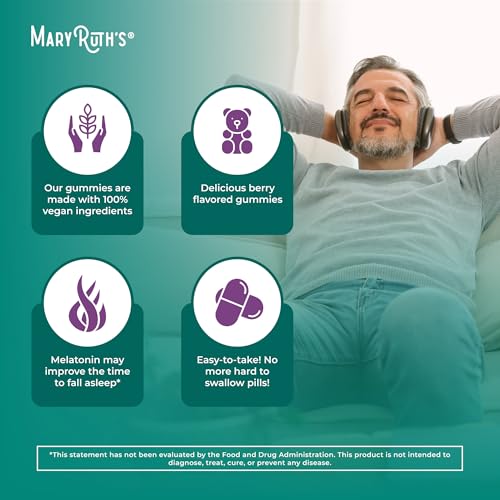 MaryRuth Organics Melatonin 5mg Sleep Gummies With Vitamin B6 - Image 4