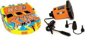 WOW Sports Max Inflatable Towable Deck Tube