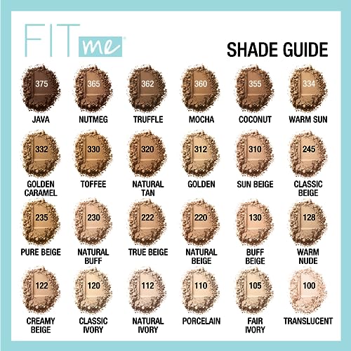 MAYBELLINE Fit Me Matte + Poreless Powder, Natural Beige - Image 4