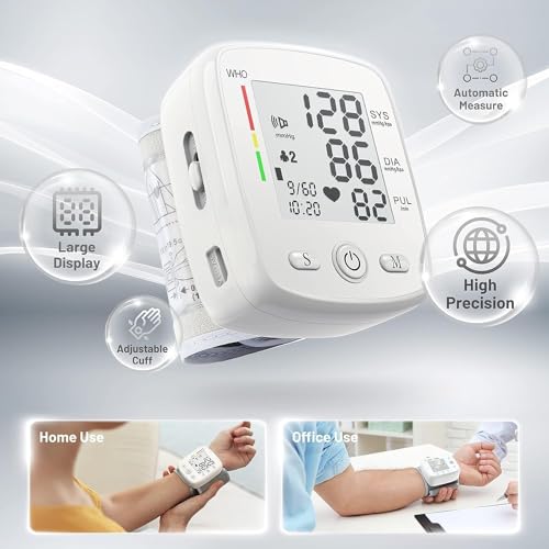 MBUPAI Digital Wrist Blood Pressure Monitor - Image 2