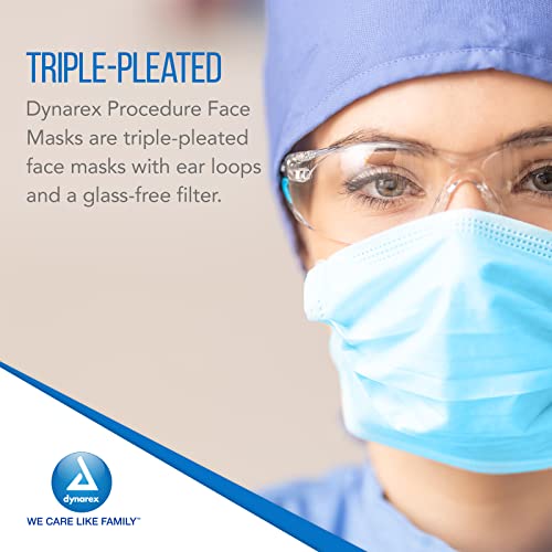 McKesson Triple-Pleated Face Masks With Ear Loops - Image 3