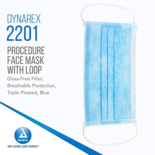 McKesson Triple-Pleated Face Masks With Ear Loops - Image 2