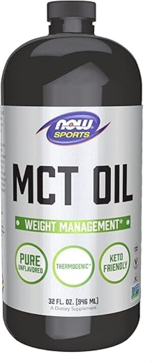 NOW Foods MCT Oil 14 g, Weight Management, 32-Ounce
