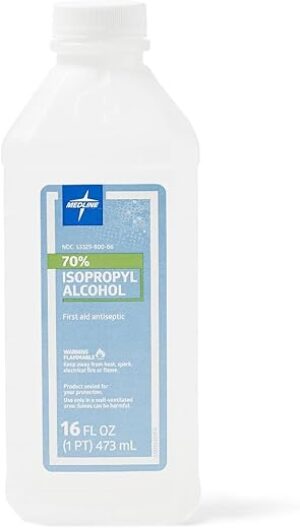 Medline MDS098003ZH 70% Isopropyl Alcohol, 16 oz