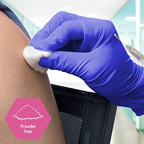 MED PRIDE Powder-Free Nitrile Exam Gloves, Medium - Image 5