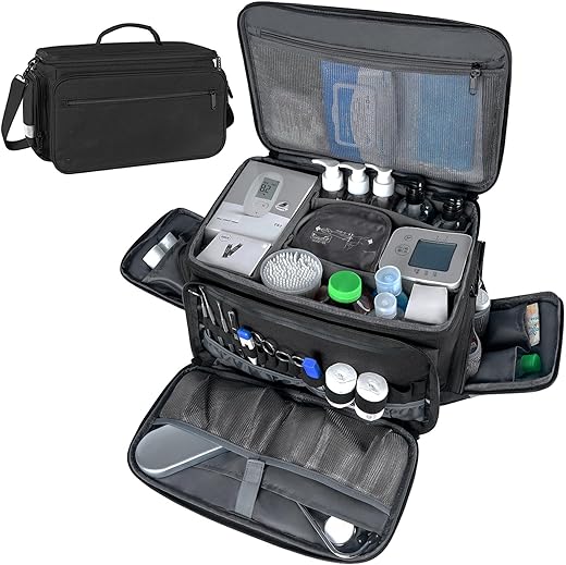 Mancro Medical Equipment Bag With Nonslip Bottom