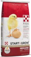 Purina Medicated Chick Feed Crumbles, 25 lb. Bag