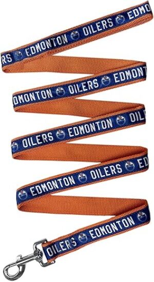 Pets First Medium Edmonton Oilers NHL Pet Leash