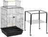 Yaheetech Medium Parakeet Cage With Stand, Black