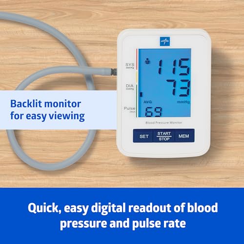 Medline Digital Blood Pressure Monitor With Cuff - Image 2