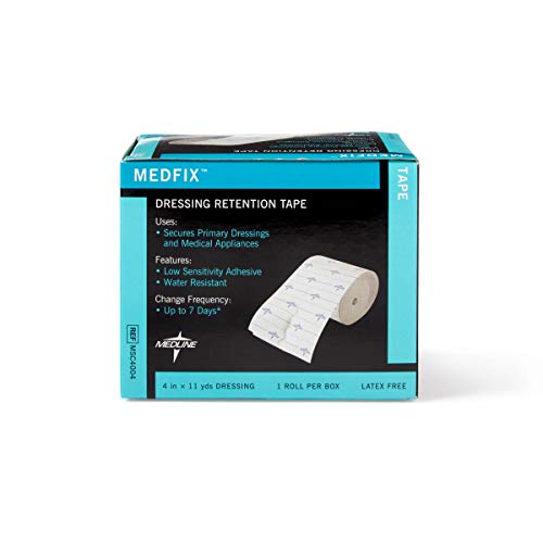 Medline MedFix Dressing Retention Tape, 4" x 11 yd - Image 4