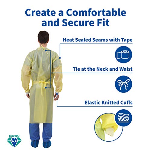 Medtecs Isolation Gowns AAMI Level 4 PPSB+PE - Image 2