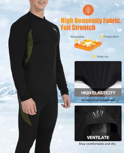 MEETYOO Men's Thermal Underwear Base Layer - Image 4