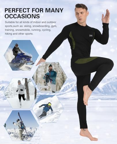 MEETYOO Men's Thermal Underwear Base Layer - Image 5