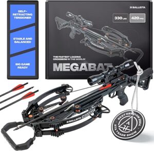 BALLISTA MegaBat Crossbow With Self-Retracting Cord