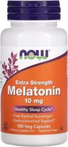 NOW Foods Melatonin Extra Strength 10 Mg Capsules