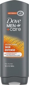 DOVE MEN + CARE Men+Care Antibacterial Skin Defense Wash, 18 oz