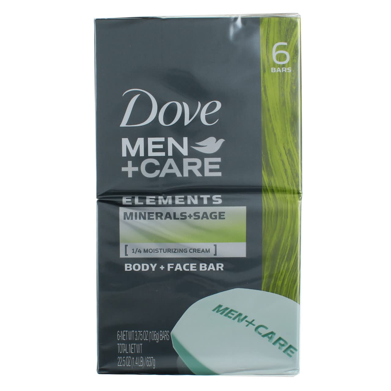 DOVE MEN + CARE Men+Care Body And Face Bar 3.75 Oz 6 Bars