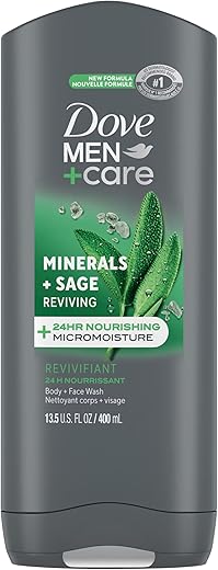 Dove Men+Care Body Wash, Minerals & Sage, 13.5 Oz