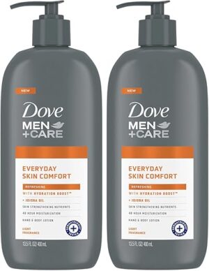 DOVE MEN + CARE Men+Care Skin Lotion, Shea & Jojoba
