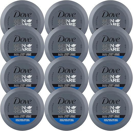 Dove Men+Care Ultra Hydra Cream, 3-In-1 Lotion