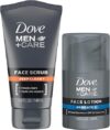 Dove Men’s Face Lotion & Scrub Set