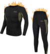 Yunoble Men’s Thermal Underwear Set, Fleece Lined