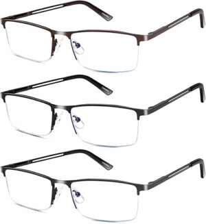 Lcbestbro Men's 2.0 Blue Light Blocking Glasses