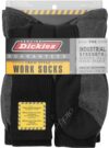 Dickies Men’s 5-Pair Crew Work Socks