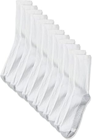 Hanes Men’s 6-Pack Cushion Crew Socks