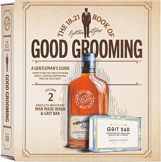 Men's Book Of Good Grooming Set