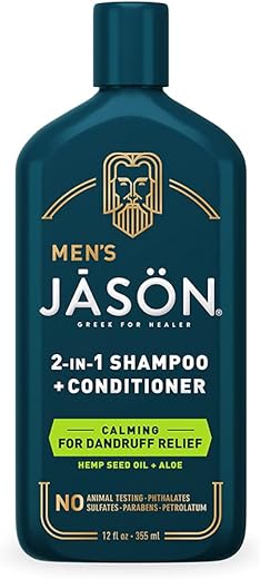 JASON Men's Calming 2-in-1 Shampoo & Conditioner