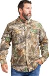 Realtree Men’s Camo Button-Down Camp Shirts