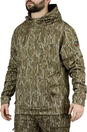 Mossy Oak Men’s Camo Hunting Performance Hoodie