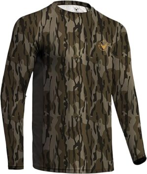 Palmyth Men's Camo Sun Fishing Shirt