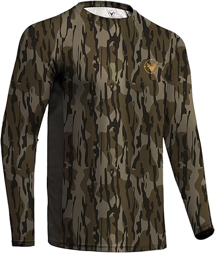 Palmyth Men's Camo Sun Fishing Shirt