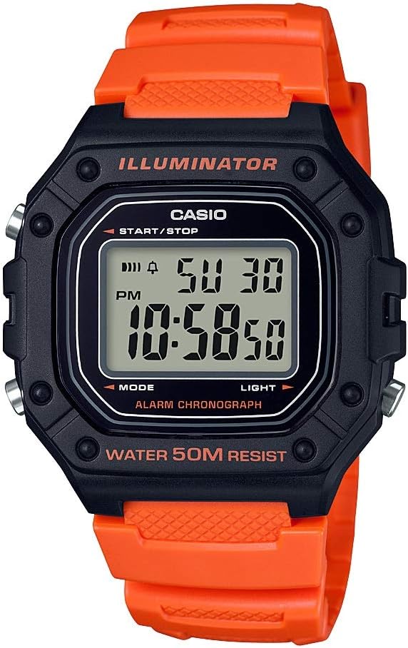 Casio Men's Classic Quartz Watch W-218H-4B2VCF