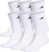 adidas Men’s Cushioned Crew Socks (6 Pairs)