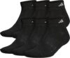 adidas Men’s Cushioned Low Cut Socks (6-Pair)
