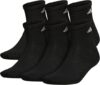 adidas Men’s Cushioned Quarter Socks (6 Pairs)