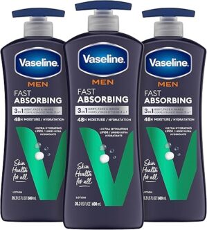 Vaseline Men’s Healing Moisture Lotion, 20.3 oz
